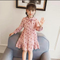 dress polkadote soft ribbon (132809) dress anak perempuan (only 4)