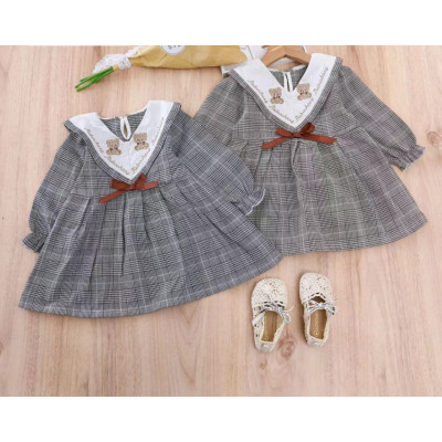 DRESS GIRLS LIVELY TARTAN LUPS 12 PCS (PRE ORDER)