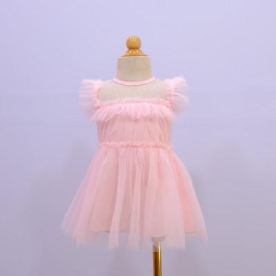 dress girls pleated curvy tutu cute CHN 38 (013006 V) - dress anak perempuan