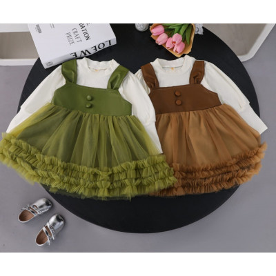 DRESS GIRLS MINI GOWN DAILY 12 PCS (PRE ORDER)