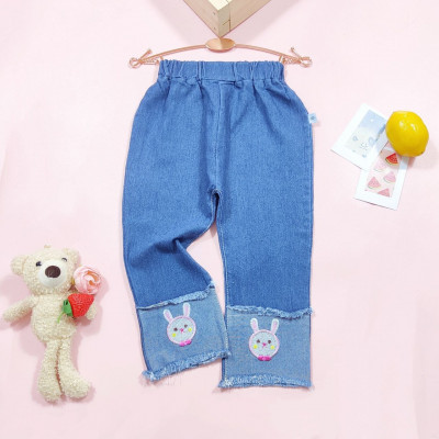 pants girls harvest vista bow bunny IDN 24 - celana anak perempuan 