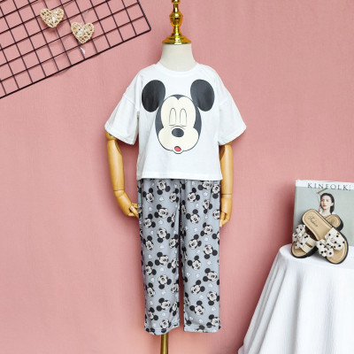 set girls matchup cute mickey mouse CHN 38 (250311 B) - setelan anak perempuan (ONLY 2PCS)