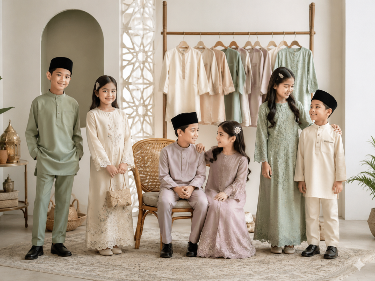 Baju Raya sekeluarga