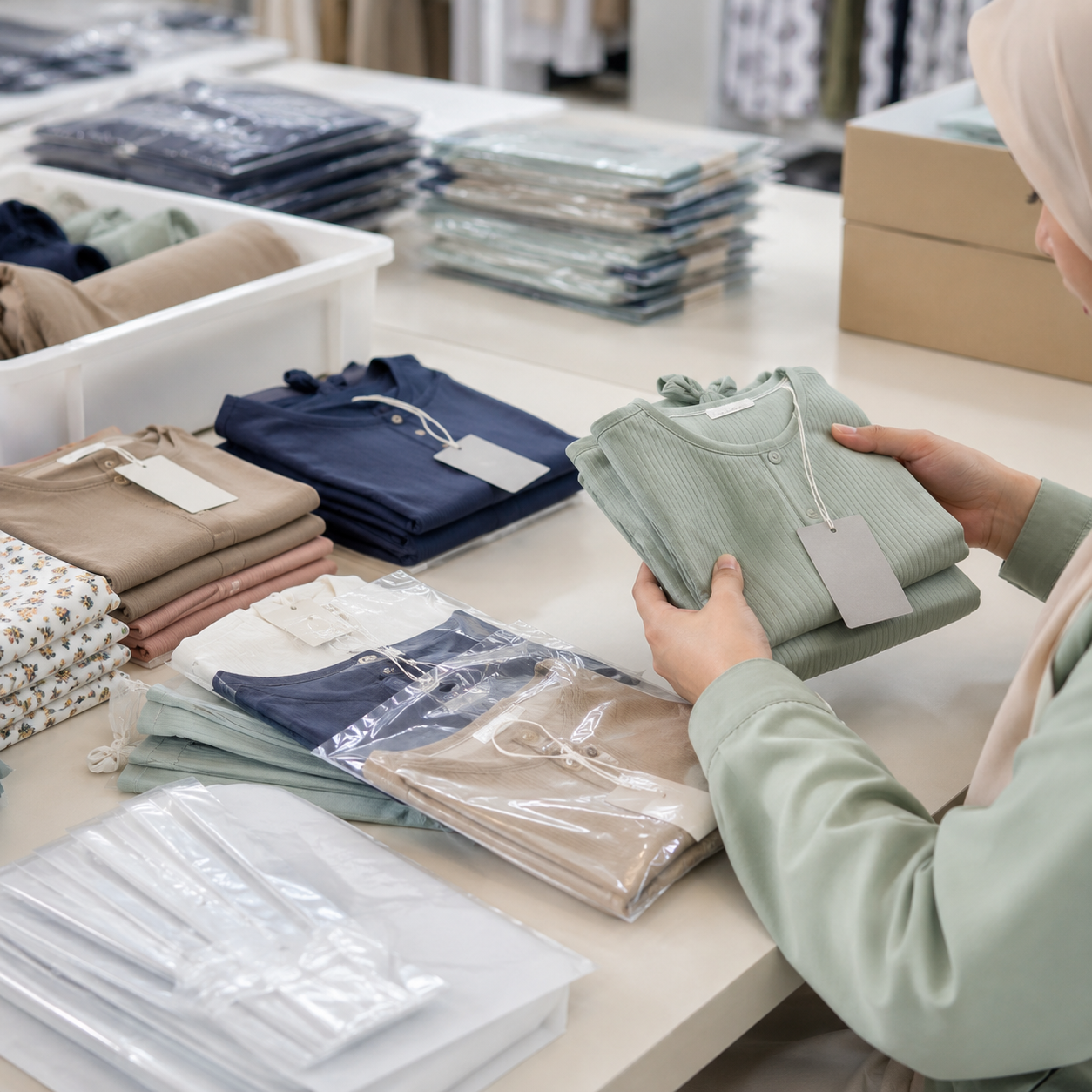 Packaging dan kawalan kualiti